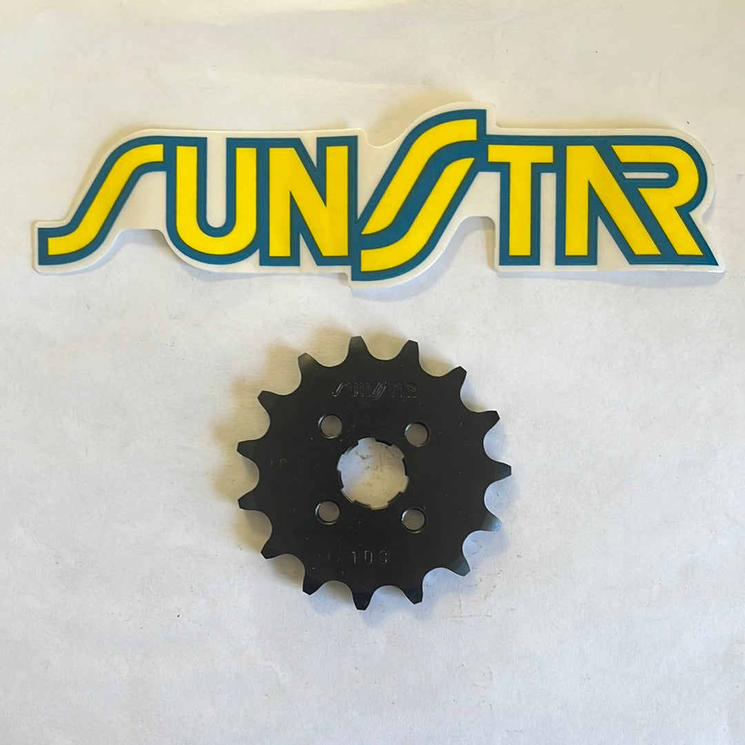 SunStart Front Sprocket 15T-420 Stock for CT70 3 Speed