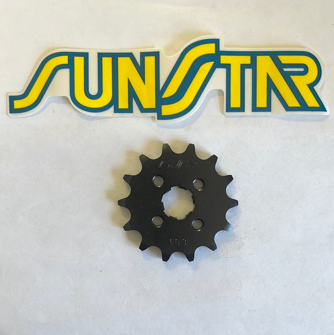 SunStart Front Sprocket 14T-420 Stock for XR75 and CT70H.