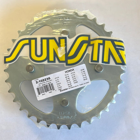 CT70 Rear Sprocket 35T-420 Stock for K1