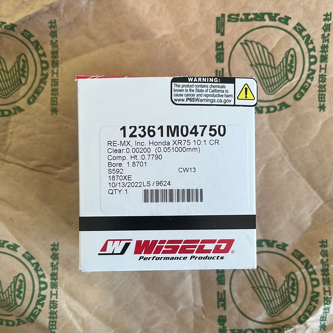 Wiseco piston kit 47.50mm